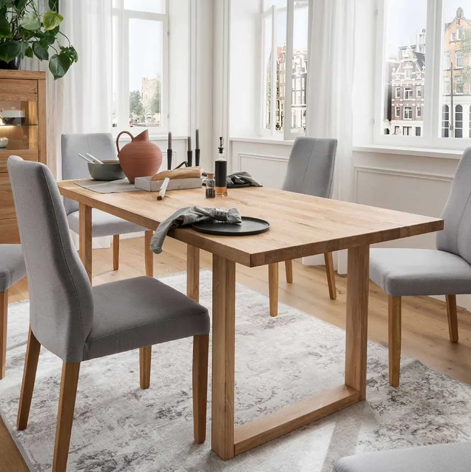 Esszimmer Holztisch aus geölter Wildeiche - Loitons