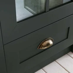 Esszimmer Möbel Set in Dunkelgrün - Niestov (vierteilig)