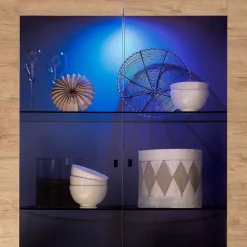 Esszimmer Möbel Set in Eiche - Rodonda (dreiteilig)