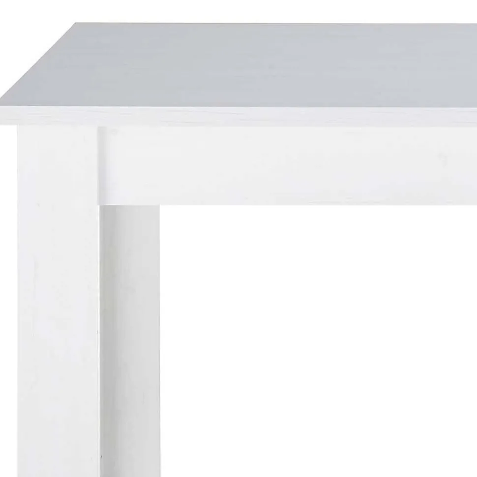 Esszimmer Möbel Set in weißer Holzoptik Pinie - Liancos (vierteilig)