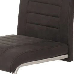 Esszimmer Schwingstuhl in Anthrazit - Zenca (Set)