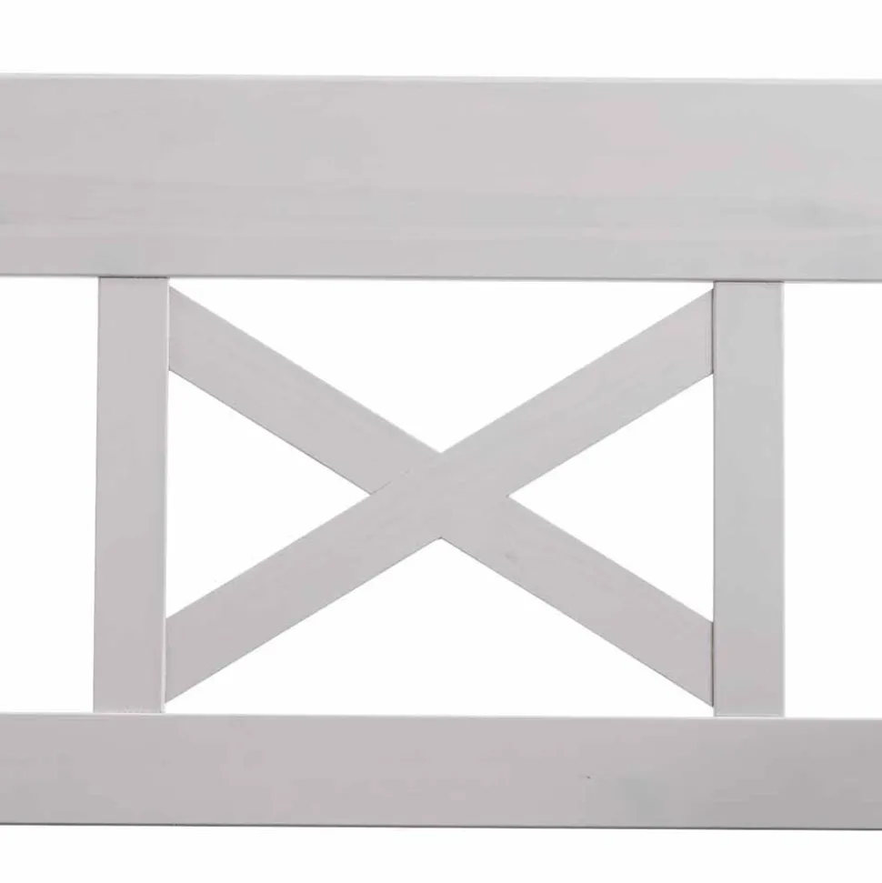 Esszimmer Sitzbank Barlad in Weiß Kiefer massiv