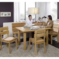 Esszimmer Sitzecke Licko aus Kernbuche Massivholz (vierteilig)