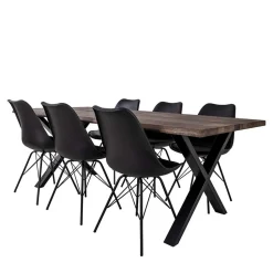 Esszimmer Sitzgruppe als Set - Comi (siebenteilig)