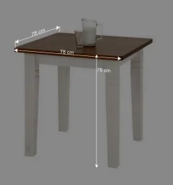 Esszimmer Sitzgruppe Barlad im Landhausstil (fünfteilig)