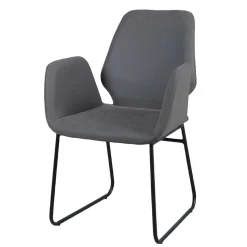 Esszimmer Sitzgruppe im Skandi Design - Grooves (fünfteilig)