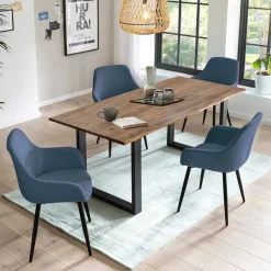 Esszimmer Sitzgruppe mit vier Plätzen - Marian (fünfteilig)