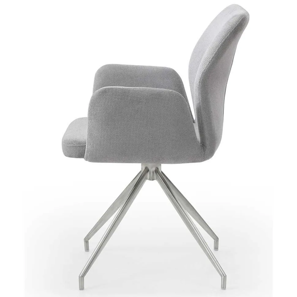 Esszimmer Sitzgruppe mit Drehstühlen - Brunion (fünfteilig)