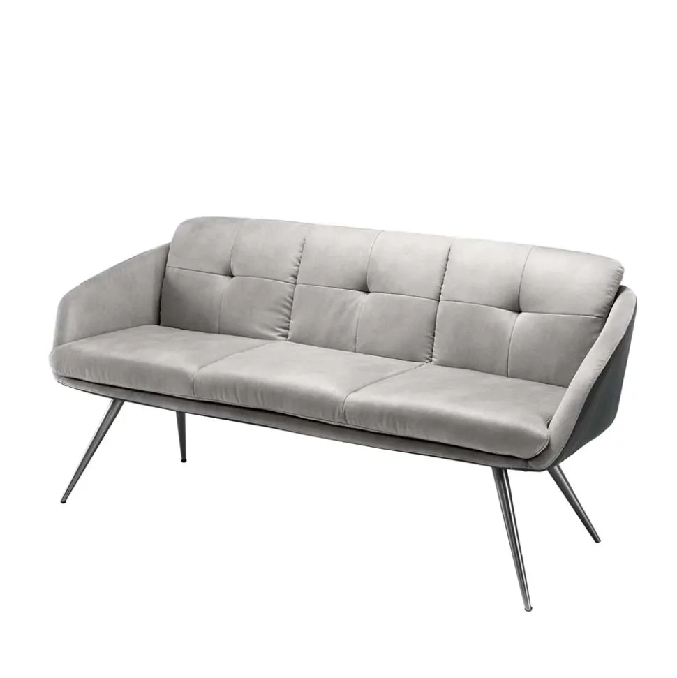 Esszimmer Sofa Casalin in Hellgrau 180cm breit