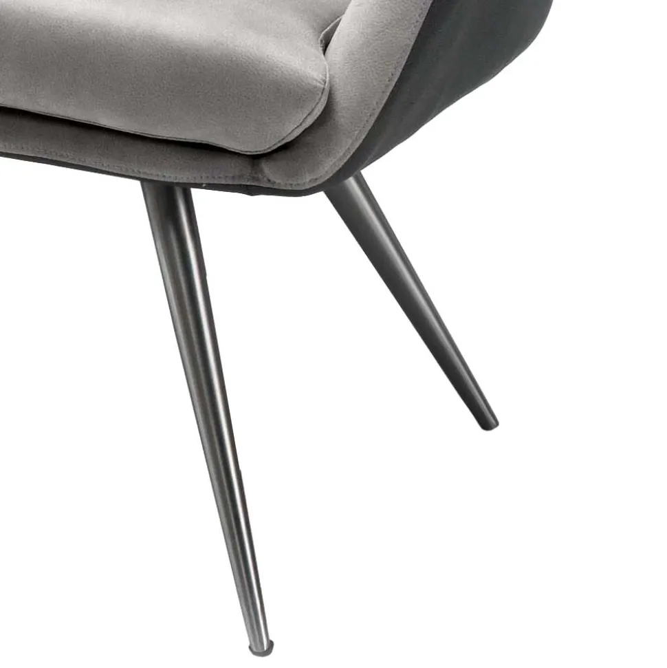 Esszimmer Sofa Casalin in Hellgrau 180cm breit