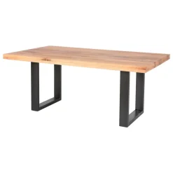 Esszimmer Tisch Vigo aus Balken Eiche