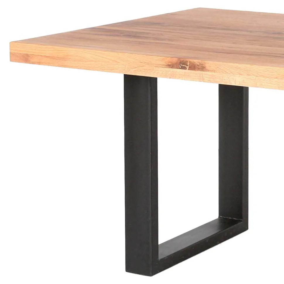 Esszimmer Tisch Vigo aus Balken Eiche