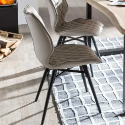 Esszimmer Tischgruppe mit 4 Stühlen - Tilveta I (fünfteilig)