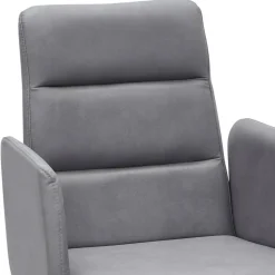 Esszimmer-Armlehnenstuhl in Hellgrau - Vanimarias