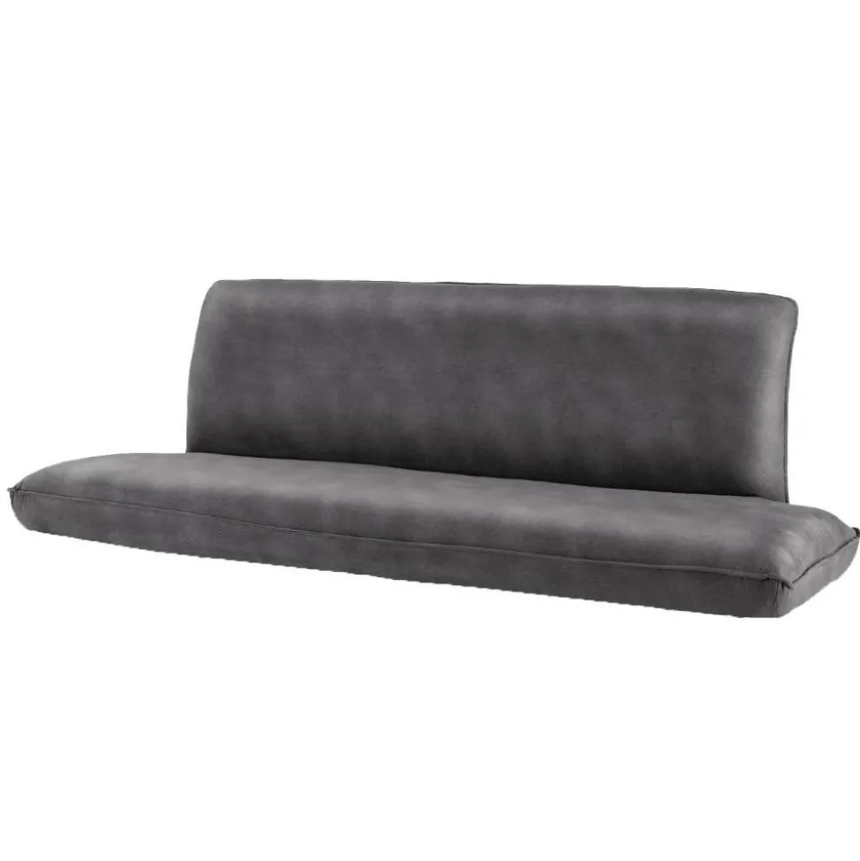 Esszimmerbank in Dunkelgrau Microfaser - Aturin