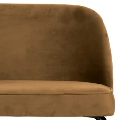 Esszimmerbank in Honigfarben Samt - Labound