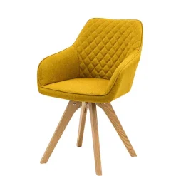 Esszimmergarnitur mit Polsterstühlen - Mint (fünfteilig)