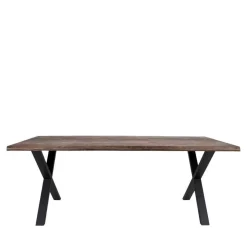 Esszimmergruppe in Braun & Schwarz - Pigaro (siebenteilig)