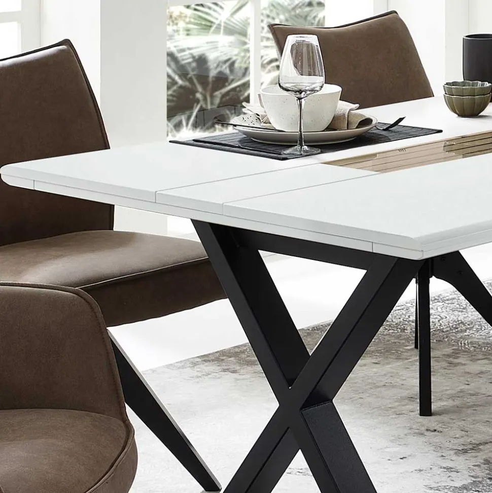 Esszimmersitzgruppe inklusive sechs Stühle - Niam I (siebenteilig)