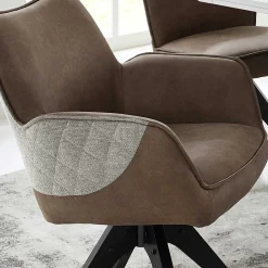 Esszimmersitzgruppe inklusive sechs Stühle - Niam I (siebenteilig)