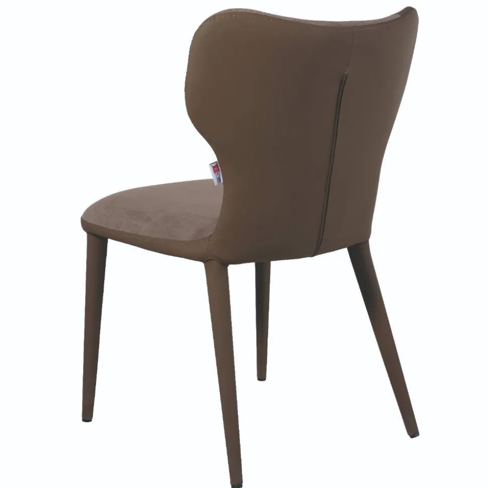 Esszimmerstühle im Materialmix - Venica (2er Set)