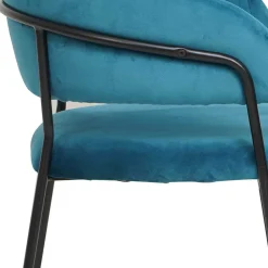 Esszimmerstühle in Türkis & Schwarz - Vakuum