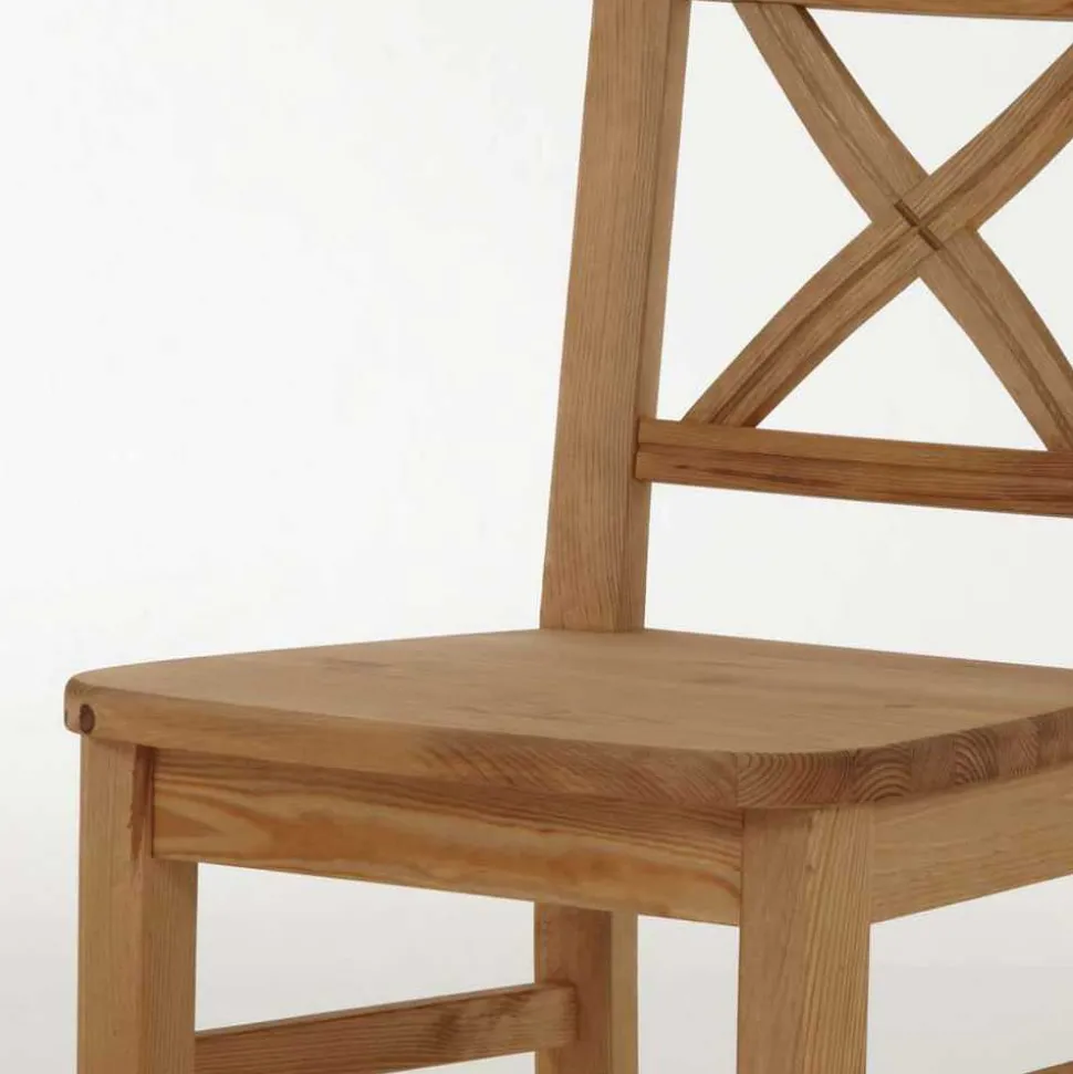 Esszimmerstuhl Giurgia im Landhaus Design (2er Set)