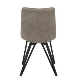 Esszimmerstuhl in Beigegrau - Beveric (Set)