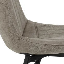 Esszimmerstuhl in Beigegrau - Beveric (Set)