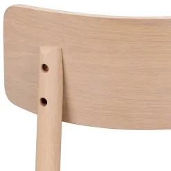 Esszimmerstuhl in Eiche White Wash - Rovinja (2er Set)