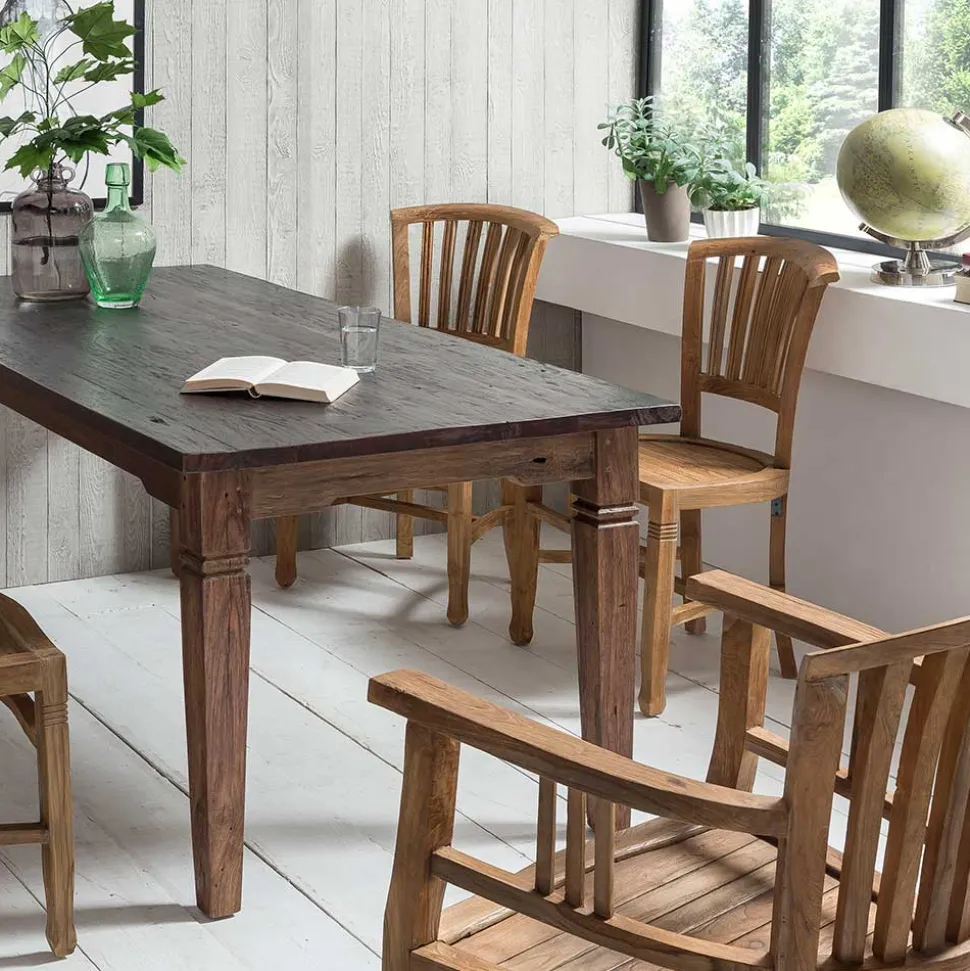 Esszimmerstuhl Mangato aus Teak massiv