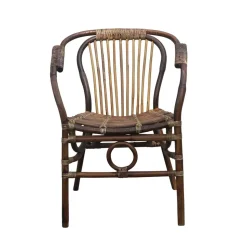 Esszimmerstuhl Onesty aus Rattan