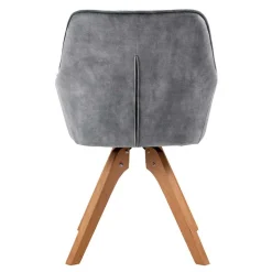 Esszimmertisch & Tischsessel Set - Salma (siebenteilig)