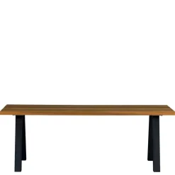 Esszimmertisch aus Abachi Holz - Charme