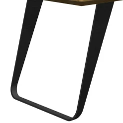 Esszimmertisch mit Schweizer Kante Eiche - Lash