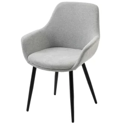 Esszimmertisch mit Stühlen im Set - Boxana (fünfteilig)