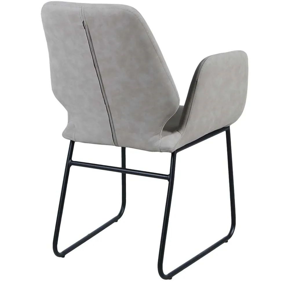 Esszimmertisch mit vier Tischsesseln - Mare (fünfteilig)