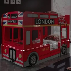 Etagenbett Liner in Rot