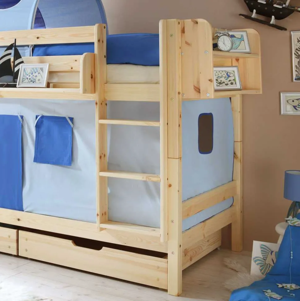 Etagenbett Lou mit Schubladen