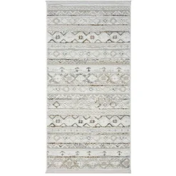 Ethno Teppich mit Kurzflor - Vahidos