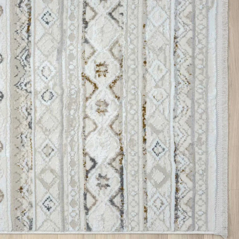 Ethno Teppich mit Kurzflor - Vahidos