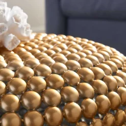 Extravaganter Couchtisch in Gold aus Alu - Westerland