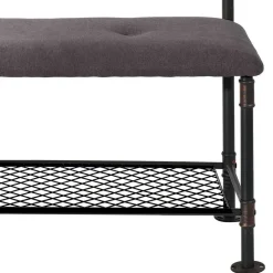 Factory Design Garderobe aus Eisen Rohren - Nenvia