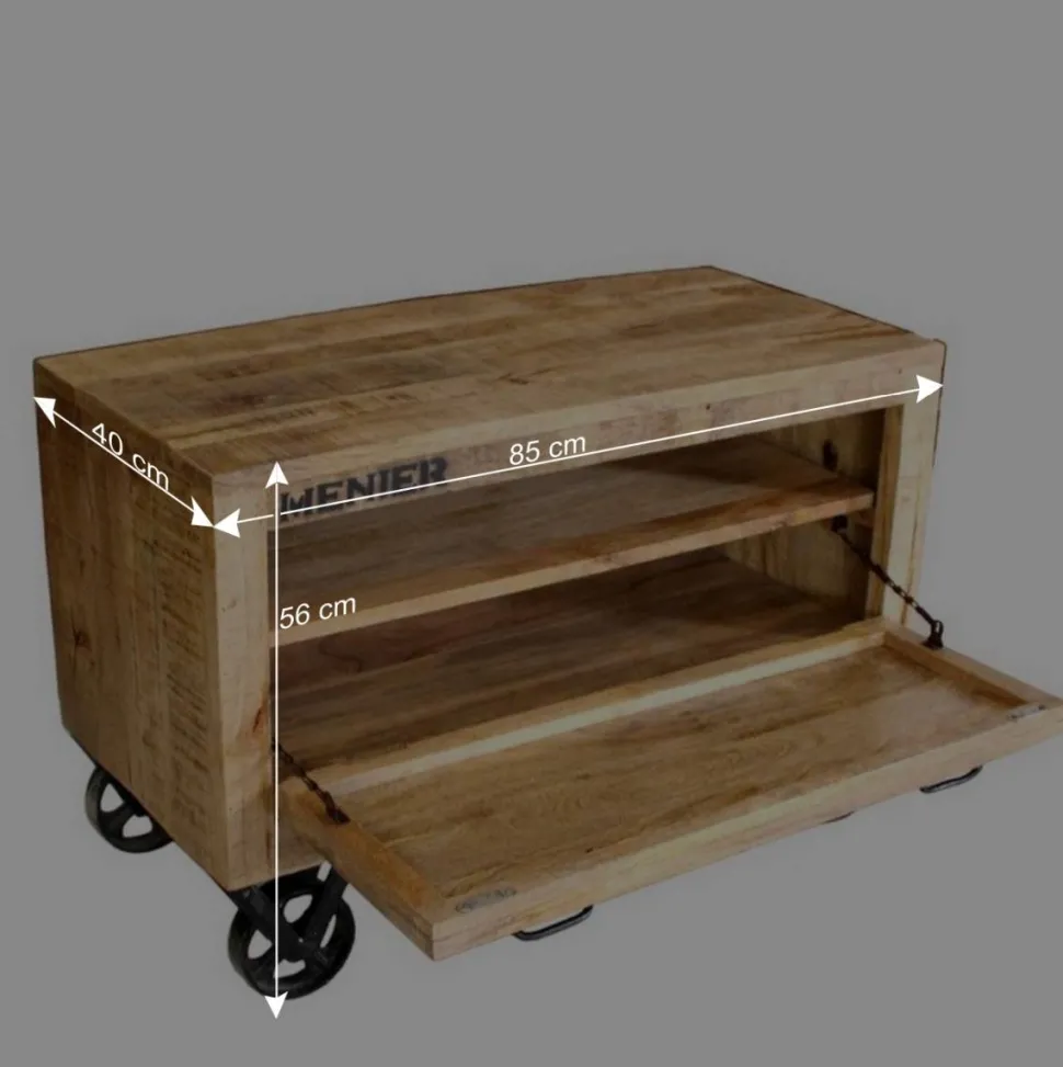 Factory Style Flurmöbel Set - Indri (vierteilig)