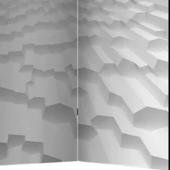 Faltbare Leinwand-Trennwand 135 cm breit - Bergomo