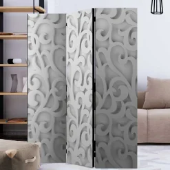 Faltbarer Paravent mit Ornament Muster - Yisela