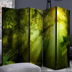 Faltbarer Paravent Wald & Sonne - Pulany