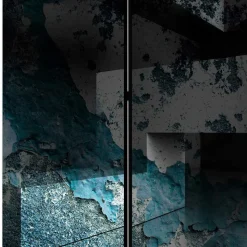 Faltbarer Raumteiler mit Foto Druck abstrakt - Zalabete