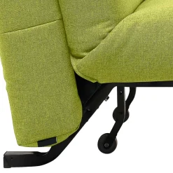 Faltcouch ohne Armlehnen in Gelbgrün - Ektuala