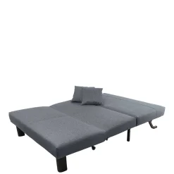 Faltsofa in Blau mit Schwarz - Florin